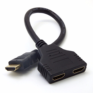 Spliter Cable Hdmi 1 Entrada 2 Salidas