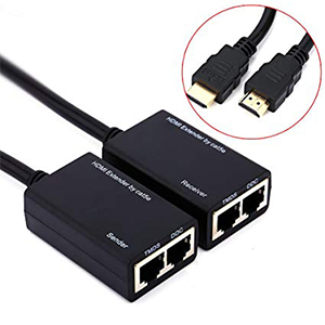 EXTENSOR HDMI Por Rj45 Cable Utp Cat5e/6