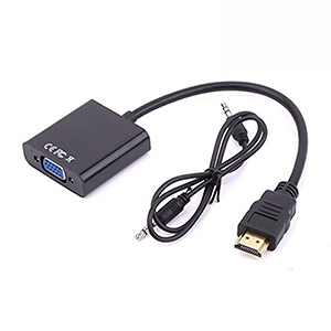 Adaptador HDMI a VGA con Audio