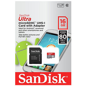 Memoria Micro SD 16GB SANDISK SDSQUAR-016G-GN6MA