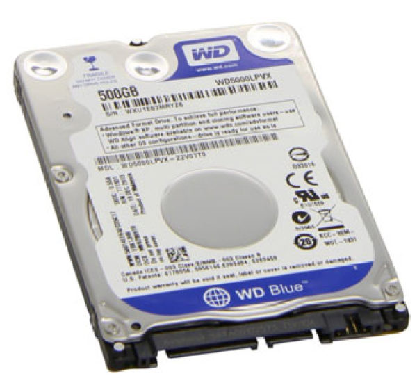 HDD Laptop 500GB 2.5'' SATA Marcas Mixtas