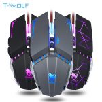 MOUSE USB OPTICO GAMING V7 2000DPI
