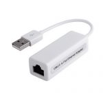 Adaptador USB Ethernet USB 2.0 de tarjeta de red USB a Internet RJ45 LAN 100 Mbps Mac OS Android Tablet portátil PC Windows 7 8