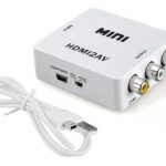 ADAPTADOR HDMI A RCA AV/CVSB L/R