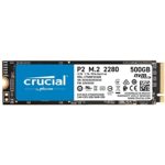 SSD 500GB M.2 PCIe CRUCIAL CT500P2SSD8