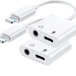 ADAPTADOR DOBLE IPHONE LIGHTNING A JACK 3.5 2 EN 1