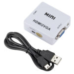 ADAPTADOR VGA A HDMI CON AUDIO 1080P