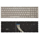 TECLADO LAPTOP HP 15S-FQ0000 15S-EQ0000 15-DY0000 RETROILUMINADO GRIS